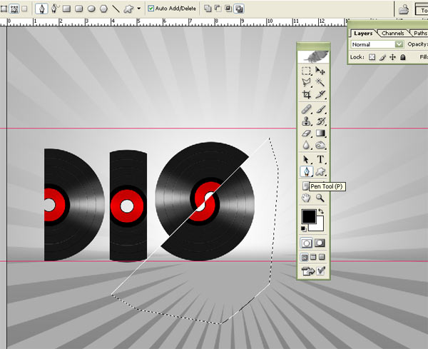 How to Create Record Disc Wallpaper 10